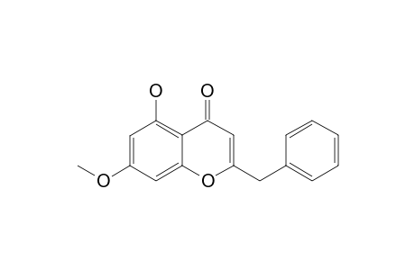 2-BENZYL-5-HYDROXY-7-METHOXYCHROMONE