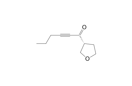 2-Hexyn-1-one, 1-(tetrahydro-3-furanyl)-, (R)-