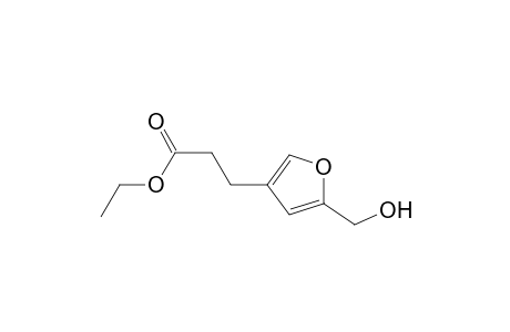 3-Furanpropanoic acid, 5-(hydroxymethyl)-, ethyl ester