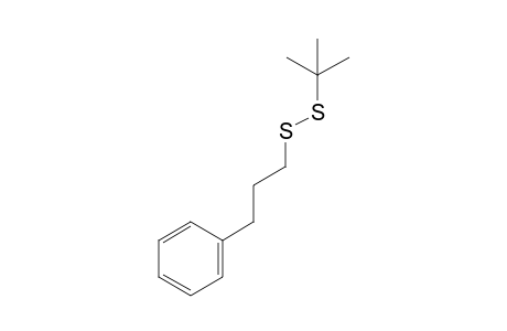 1-(tert-butyl)-2-(3-phenylpropyl)disulfane