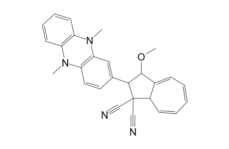 2-[2-(5,10-Dihydro-5,10-dimethylphenazinyl)]-1,2,3,8a-tetrahydro-3-methoxy-1,1-azulene-dicarbonitrile