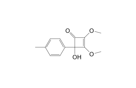 4-Hydroxy-2,3-dimethoxy-4-(4-methylphenyl)cyclobutenone