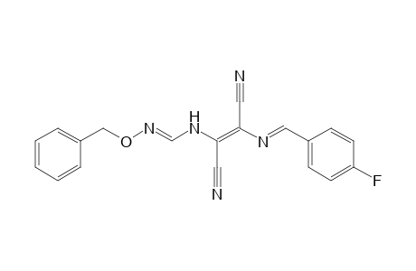 N-[2-[N'-(4-Fluorophenyl)methyleneamino]-1,2-dicyanovinyl]-O-benzylformamidoxime