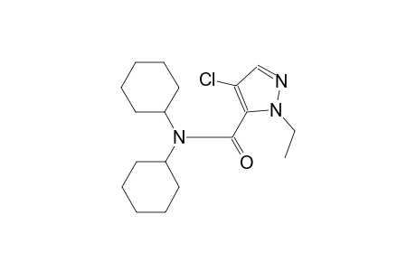 4-chloro-N,N-dicyclohexyl-1-ethyl-1H-pyrazole-5-carboxamide