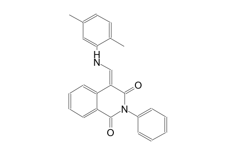 1,3(2H,4H)-isoquinolinedione, 4-[[(2,5-dimethylphenyl)amino]methylene]-2-phenyl-, (4E)-