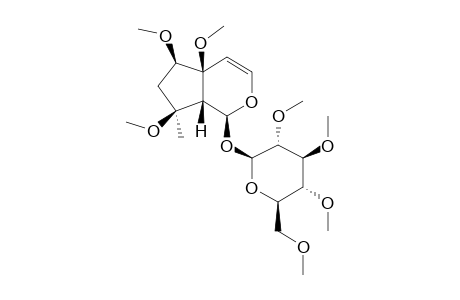 Harpagide, heptamethyl ether