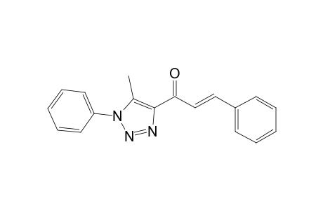 (E)-1-(5-Methyl-1-phenyl-1H-1,2,3-triazol-4-yl)-3-phenylprop-2-en-1-one