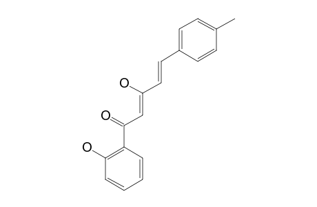 3-Hydroxy-1-(2-hydroxyphenyl)-5-(4-methylphenyl)-2,4-penten-1-one