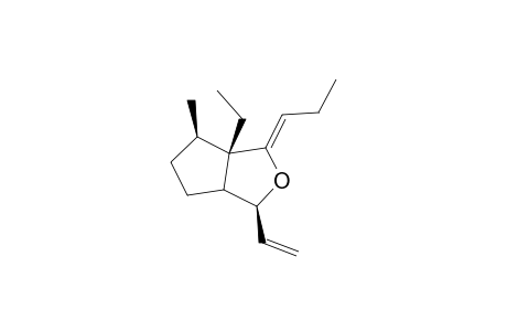 1-Ethyl-4-ethenyl-8-methyl-2-(2-methylethylidene)-3-oxabicyclo[3.3.0]octane