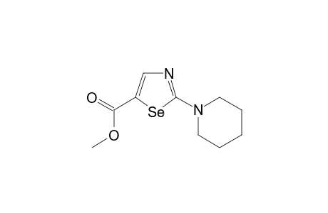 2-piperidino-1,3-selenazole-5-carboxylic acid methyl ester