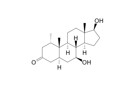 (1S,5S,7S,8R,9S,10S,13S,14S,17S)-7,17-dihydroxy-1,10,13-trimethylhexadecahydro-3H-cyclopenta[a]phenanthren-3-one