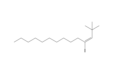 (E)-4-Iodo-2,2-dimethyl-3-tetradecene