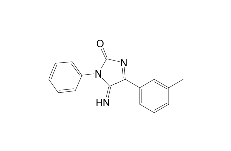 4-(3-Methylphenyl)-1-phenyl-5-imino-3-imidazolin-2-one