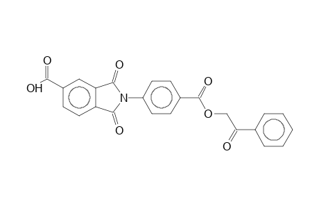 1,3-Dioxo-2-[4-(phenacyloxycarbonyl)phenyl]-5-isoindolinecarboxylic acid