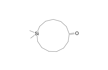 Silacyclotridecan-7-one, 1,1-dimethyl-