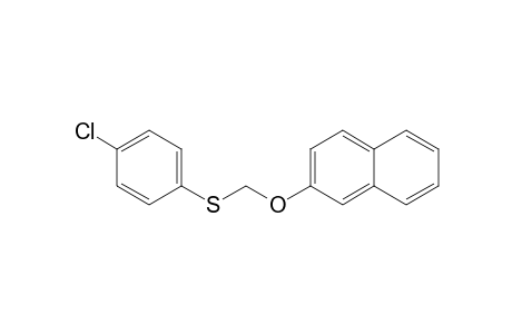 Naphthalene, 2-[[(4-chlorophenyl)thio]methoxy]-