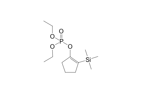 Diethyl 2-(Trimethylsilyl)cyclopent-1-en-1-yl Phosphate