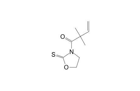 N-(2',2'-DIMETHYL-3'-BUTENOYL)-OXAZOLIDINE-2-THIONE