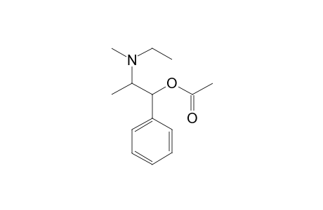 2-[1-(ethylmethylamino)]-1-phenyl-1-acetoxypropane