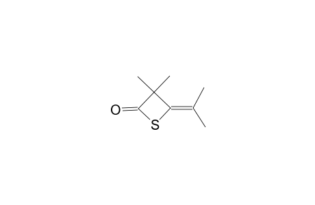 4-Isopropyliden-3,3-dimethyl-2-thietanone