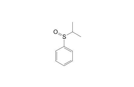 ISOPROPYL-PHENYL-SULPHOXIDE;[(1-METHYLETHYL)-SULFINYL]-BENZENE