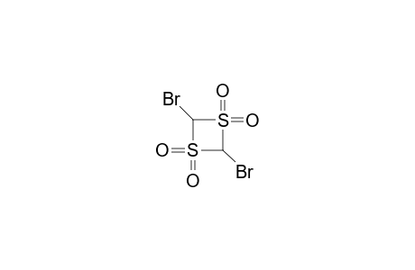 1,3-Dithietane, 2,4-dibromo-, 1,1,3,3-tetraoxide
