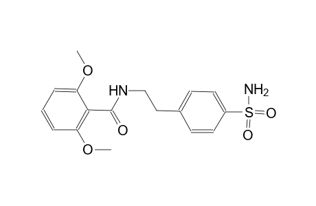 N-{2-[4-(aminosulfonyl)phenyl]ethyl}-2,6-dimethoxybenzamide