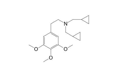 N,N-Di(Cyclopropylmethyl)mescaline