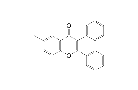 6-Methyl-2,3-diphenyl-4H-chromen-4-one