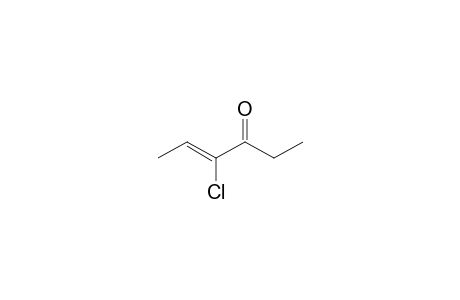 (Z)-3-Chloro-2-hexen-4-one