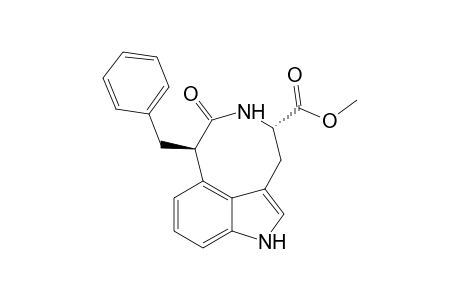 (4S,7R)-Methyl 7-benzyl-1,3,4,5,6,7-hexahydro-6-oxopyrrolo[4,3,2-fg][3]benzazocine-4-carboxylate