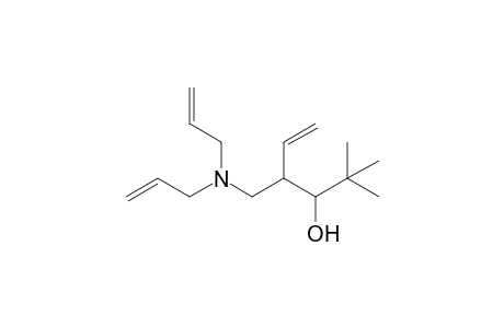 4-(N,N-Diallylaminomethyl)-2,2-dimethyl-5-hexen-3-ol