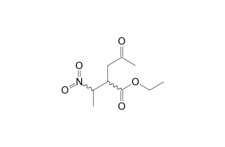 Ethyl 2-(1-nitroethyl)-4-oxopentanoate