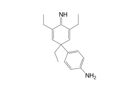 4-(4-Aminophenyl)-2,4,6-triethylcyclohexa-2,5-dienimine
