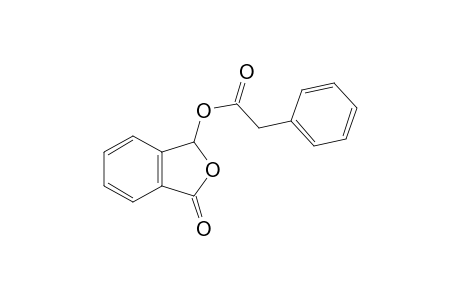 (3-oxidanylidene-1H-2-benzofuran-1-yl) 2-phenylethanoate