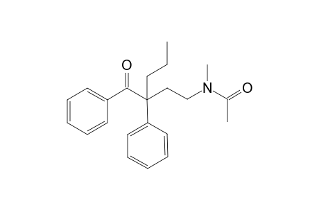 N-(3-Benzoyl-3-phenylhexyl)-N-methylacetamide