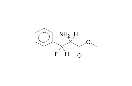 METHYL 2-AMINO-3-PHENYL-3-FLUOROPROPANOATE