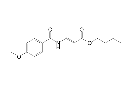 (E)-Butyl 3-(4-methoxybenzamido)acrylate
