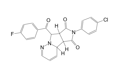 (4aR,4bS,7aR,8S)-6-(4-chlorophenyl)-8-(4-fluorobenzoyl)-7a,8-dihydro-4aH-pyrrolo[3',4':3,4]pyrrolo[1,2-b]pyridazine-5,7(4bH,6H)-dione