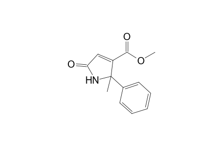 Methyl 2-methyl-5-oxo-2-phenyl-2,5-dihydro-1H-pyrrole-3-carboxylate