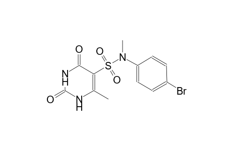 5-pyrimidinesulfonamide, N-(4-bromophenyl)-1,2,3,4-tetrahydro-N,6-dimethyl-2,4-dioxo-