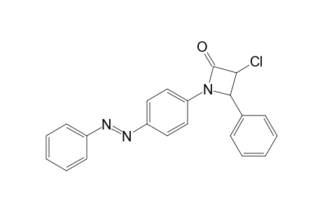 3-Chloro-4-phenyl-1-(4-(phenyldiazenyl)phenyl)azetidin-2-one