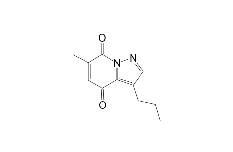 3-n-propyl-6-methyl-pyrazolo[1,5-a]pyridine quinone-2,5