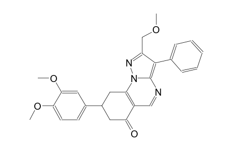 pyrazolo[1,5-a]quinazolin-6(7H)-one, 8-(3,4-dimethoxyphenyl)-8,9-dihydro-2-(methoxymethyl)-3-phenyl-