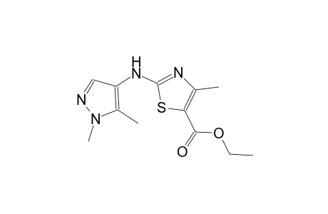 ethyl 2-[(1,5-dimethyl-1H-pyrazol-4-yl)amino]-4-methyl-1,3-thiazole-5-carboxylate