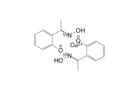 copper(II) 2-(1-(hydroxyimino-15N)ethyl)phenolate