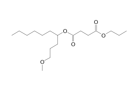 Succinic acid, 1-methoxydec-4-yl propyl ester