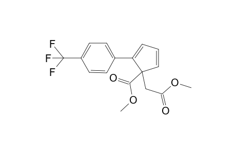 Methyl 1-(2-methoxy-2-oxoethyl)-2-(4-(trifluoromethyl)phenyl)cyclopenta-2,4-dienecarboxylate