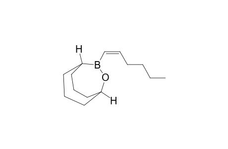 trans-10-(1-Hexen-1-yl)-9-oxa-10-borabicyclo[3.3.2]decane