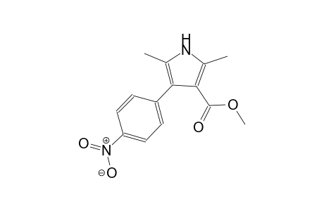 1H-pyrrole-3-carboxylic acid, 2,5-dimethyl-4-(4-nitrophenyl)-, methyl ester